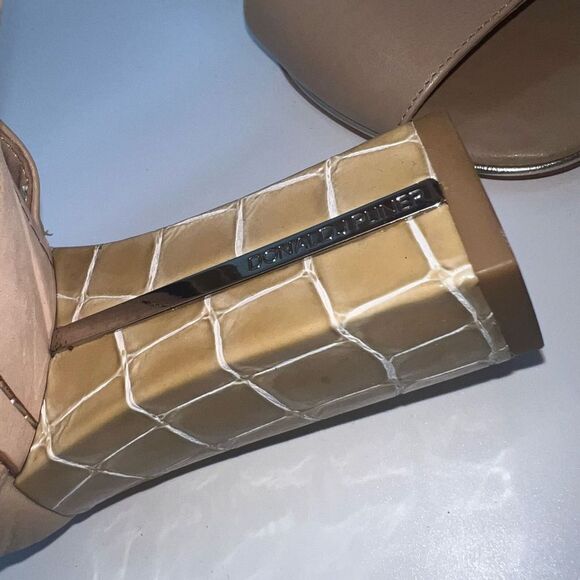 Donald J Pliner Katya in Leather and Croco Embossed - Picture 5 of 15